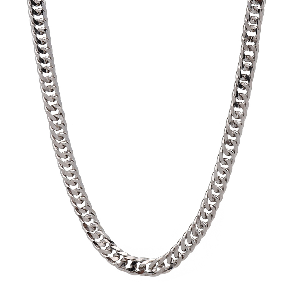 シルバー925 ダブル喜平チェーン ネックレス 幅3mm 喜平ネックレス 高