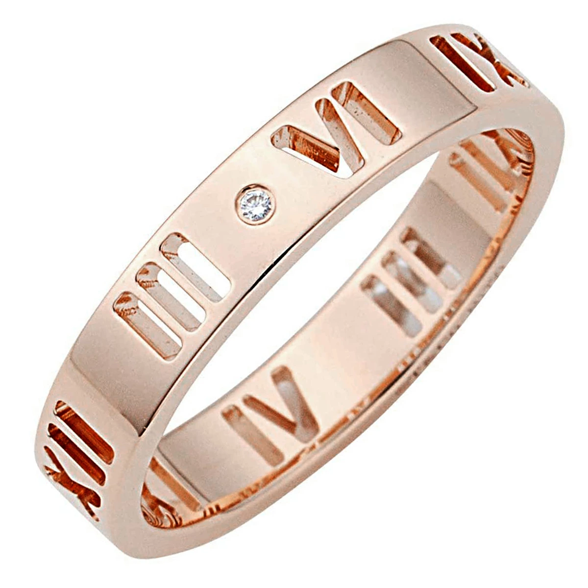 ティファニー TIFFANY&CO. アトラス リング ダイヤモンド 18R 30480589