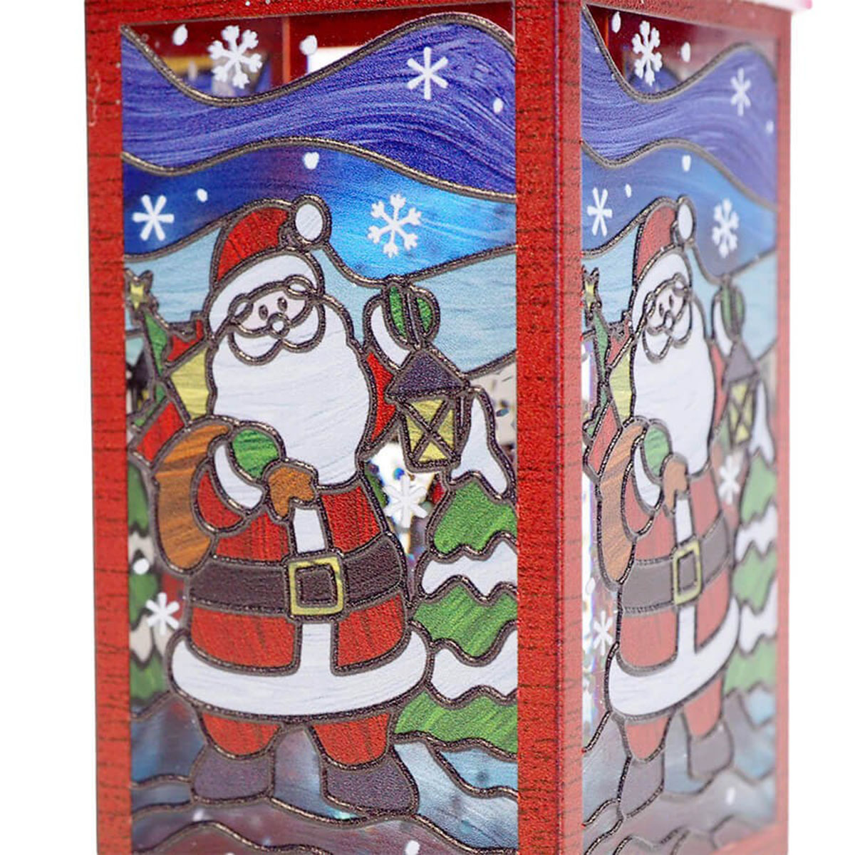 ジーティーエス ミニバディー サンタクロース ステンドグラス