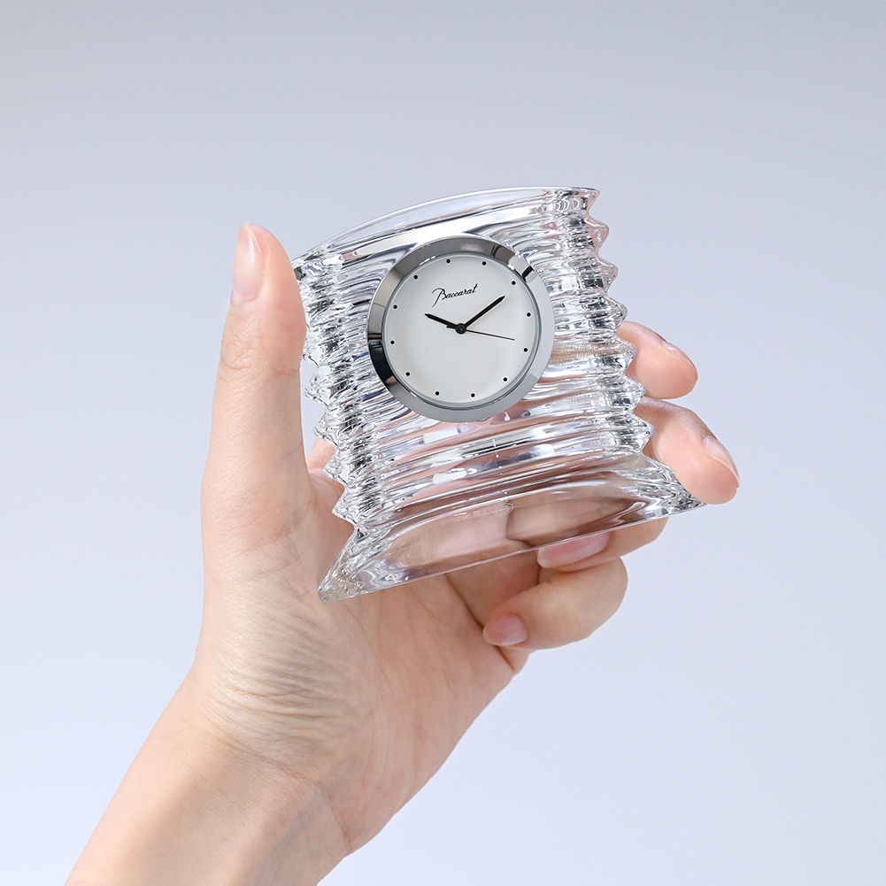 名入れ無料】 【純正紙袋無料】 バカラ Baccarat クリスタル置時計