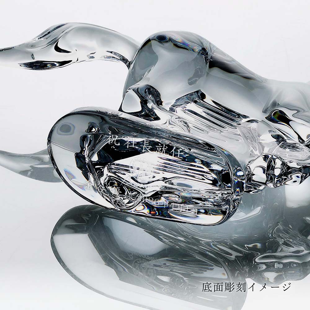 Baccarat バカラ 干支 馬 クリア 名入れ彫刻代込み 名入れ ギフト