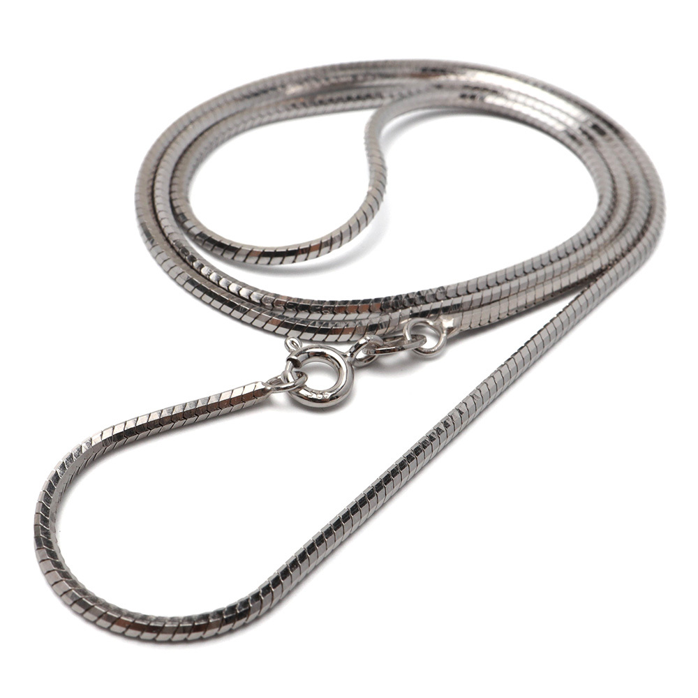 シルバー925 スネークチェーン ネックレス 幅1.6mm 45cm ネックレス