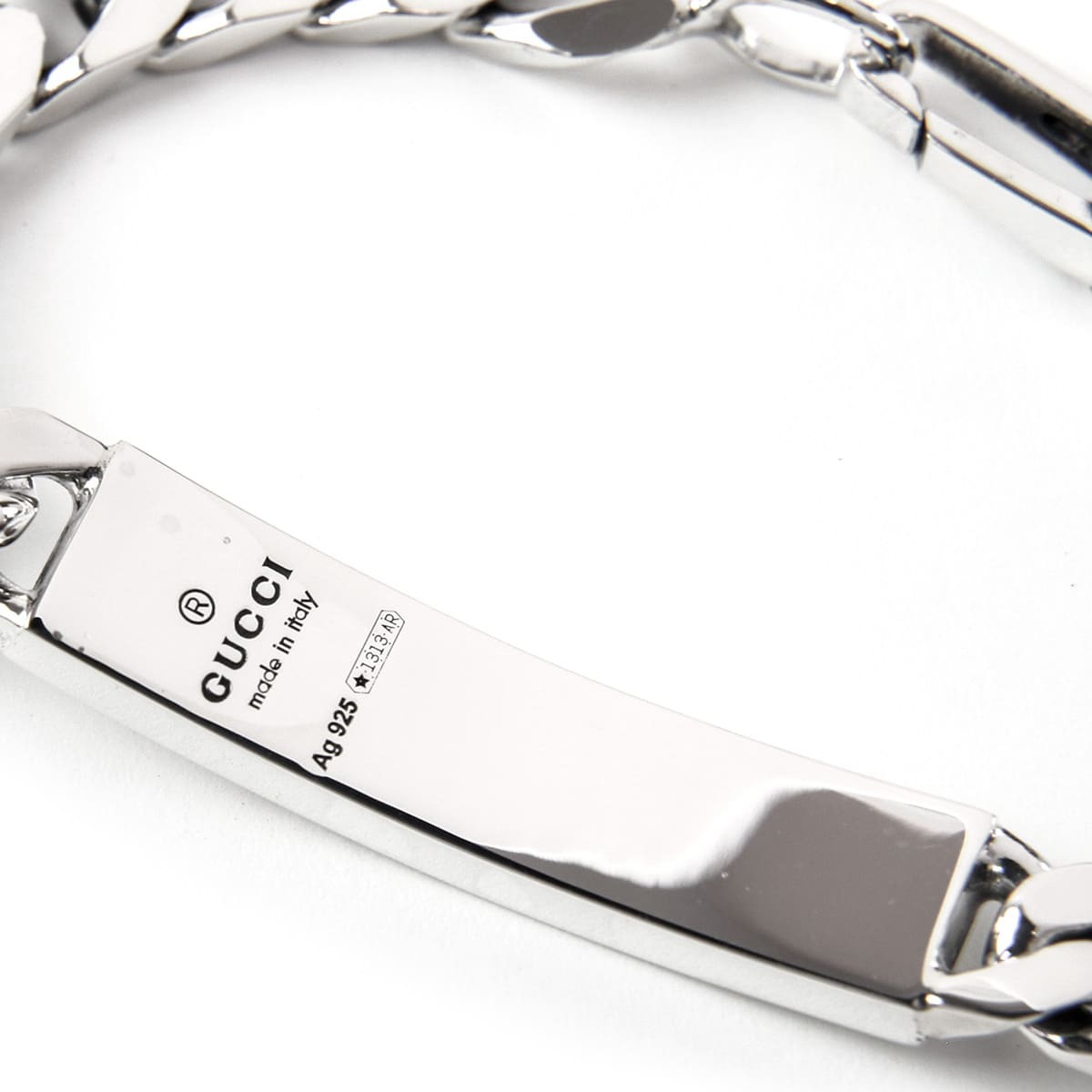 グッチ ブレスレット メンズ 正規品 シルバーアクセサリー GUCCI