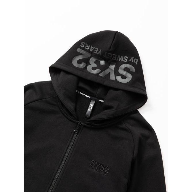 ジップパーカー SY32 by sweet years TNS1703-2 BASIC ZIP HOODIE