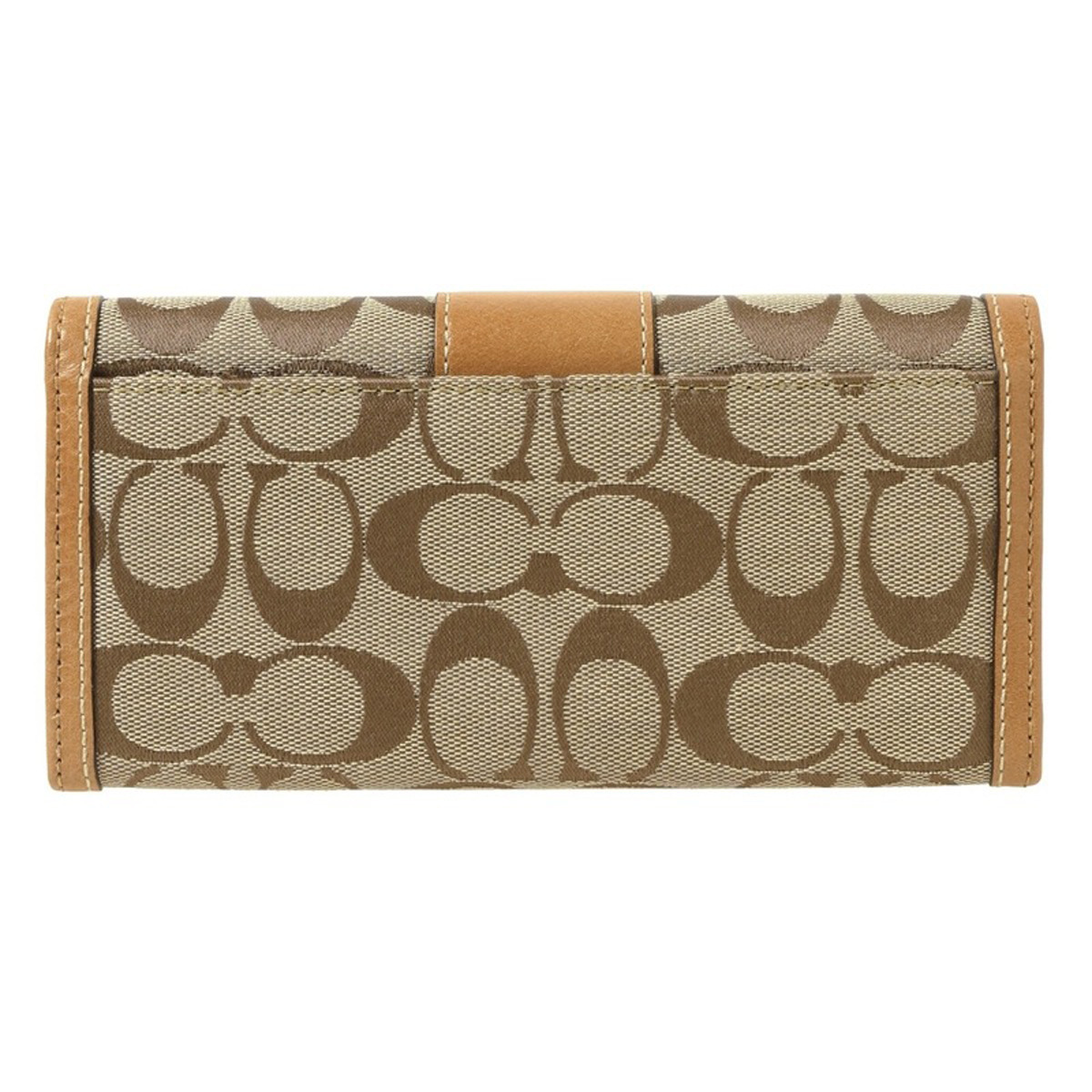 コーチ COACH 財布 長財布 フラップ かぶせ 41577 BKHTN シグネチャー