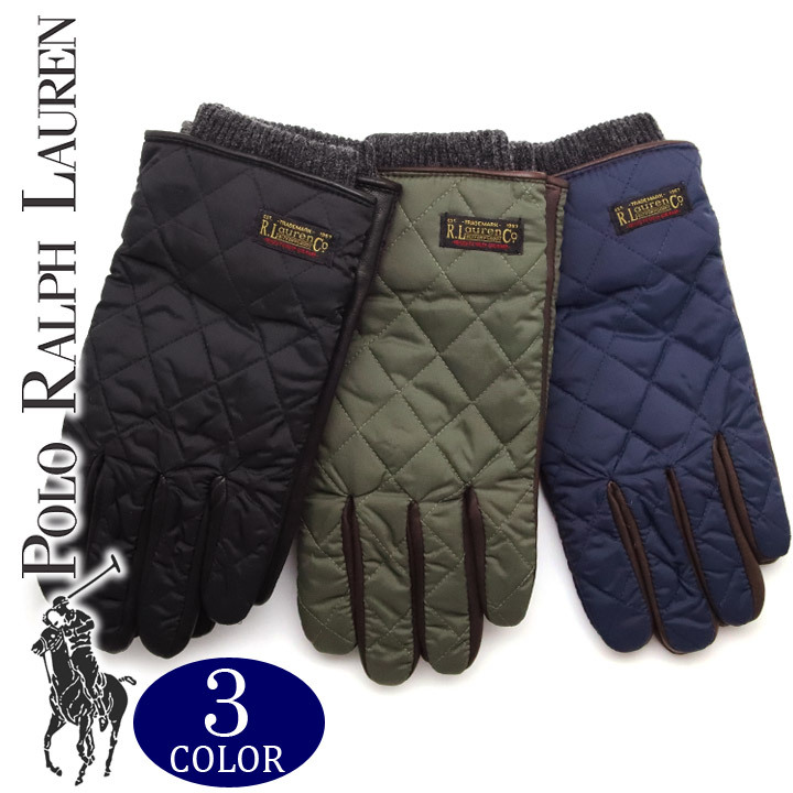 ポロ ラルフローレン 手袋 グローブ 男性 スマホ対応 タッチパネル対応