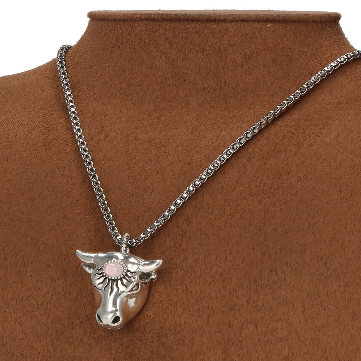 グッチ GUCCI ネックレス 490604 09829 9090 ANGER FOREST BULL HEAD