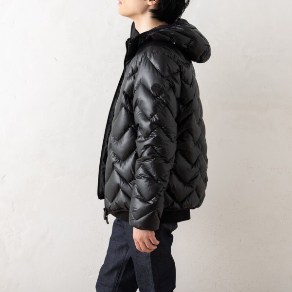 モンクレール ダウンジャケット コート ブラック メンズ MONCLER