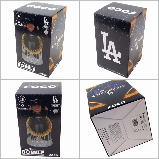大谷翔平選手 ドジャース MLB 「トロフィー ボブルヘッド」 2024