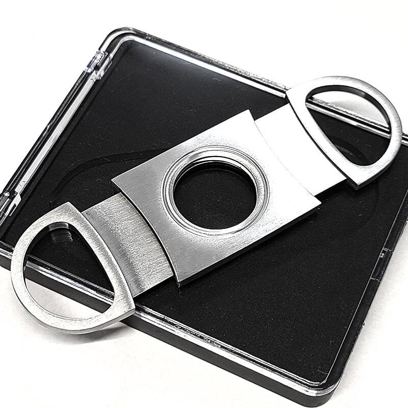 葉巻カッター ステンレス 葉巻用 TSUGE シガーカッター 22mm ダブル