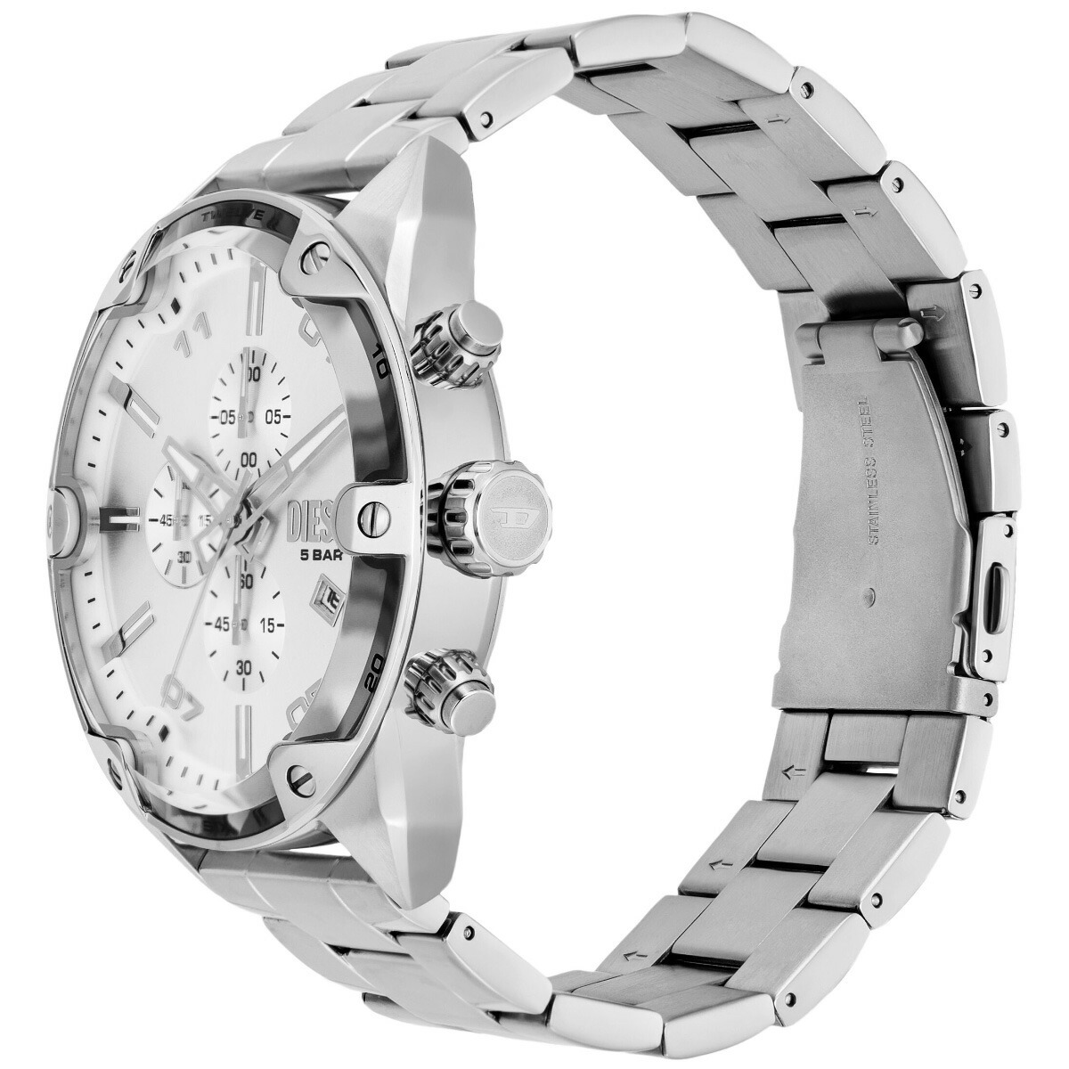 ディーゼル DIESEL 腕時計 メンズ SPIKED クロノグラフ ステンレス