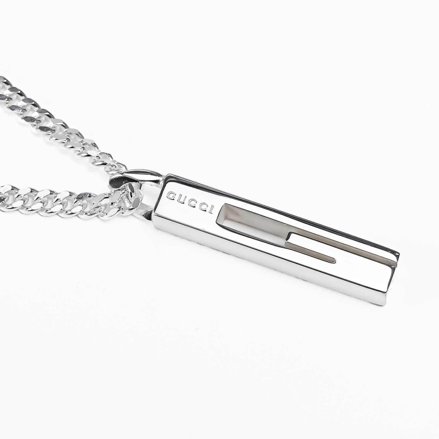グッチ ネックレス ペンダント Gマーク GUCCI 225055 J8400 8106