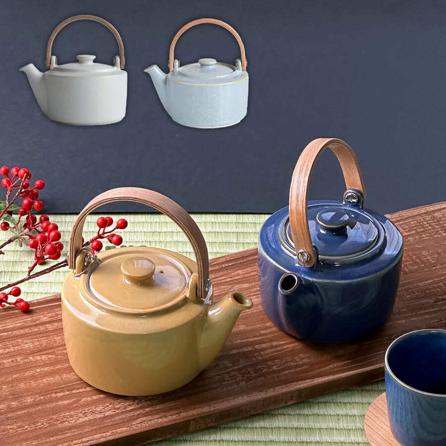 SALIU 祥 土瓶 急須 茶こし 付き 美濃焼 和食器日本製 ティーポット