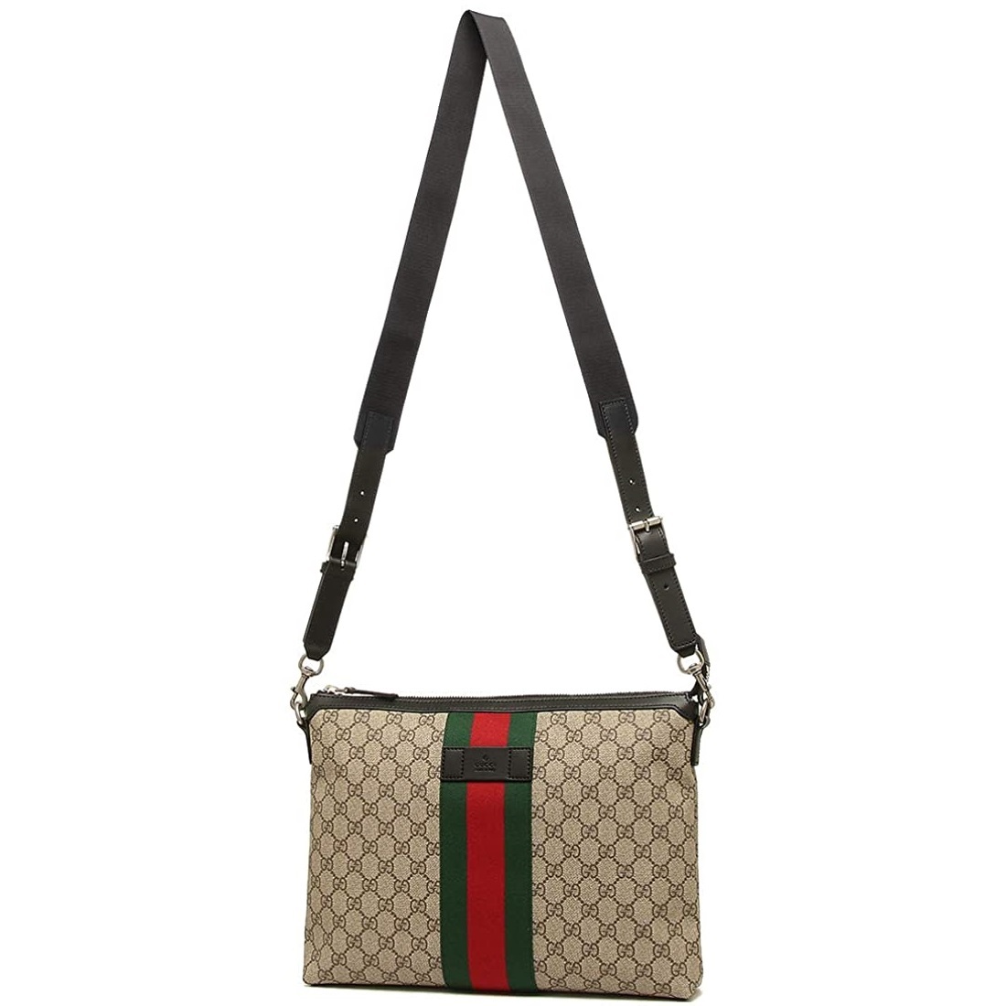 新品 GUCCI グッチ GGスプリーム ショルダー バッグ メッセンジャー