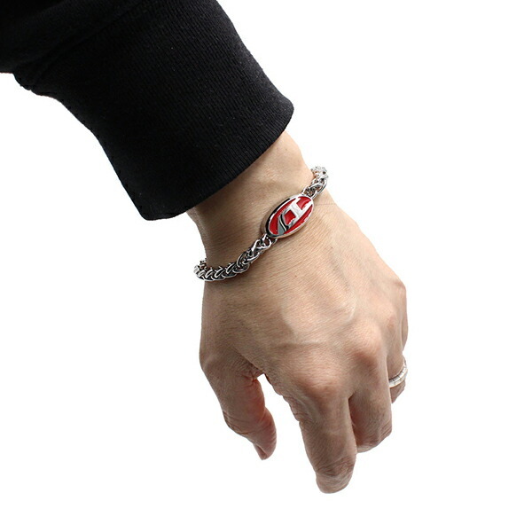 DIESEL ディーゼル ブレスレット アクセサリー メンズ シルバー