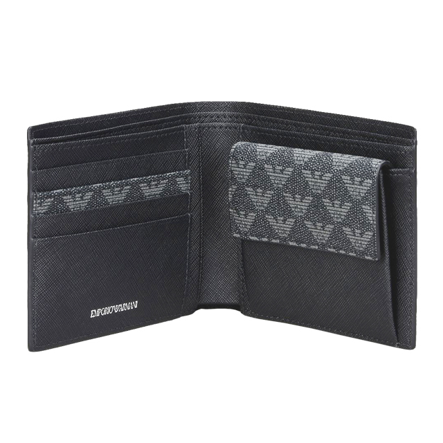 エンポリオアルマーニ EMPORIO ARMANI 二つ折り財布 コンパクト財布