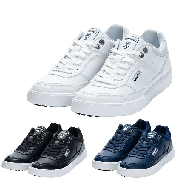 アドミラル ゴルフシューズ スパイクレス 紐タイプ 3.5E相当 Admiral