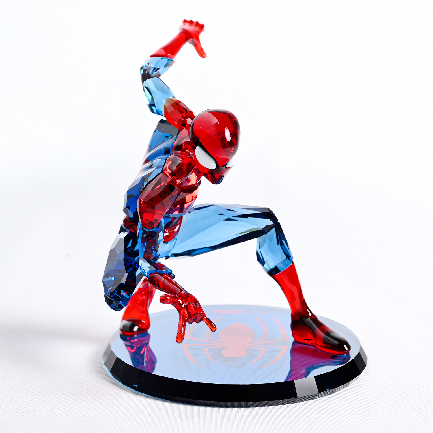 スワロフスキー SWAROVSKI クリスタルフィギュア スパイダーマン