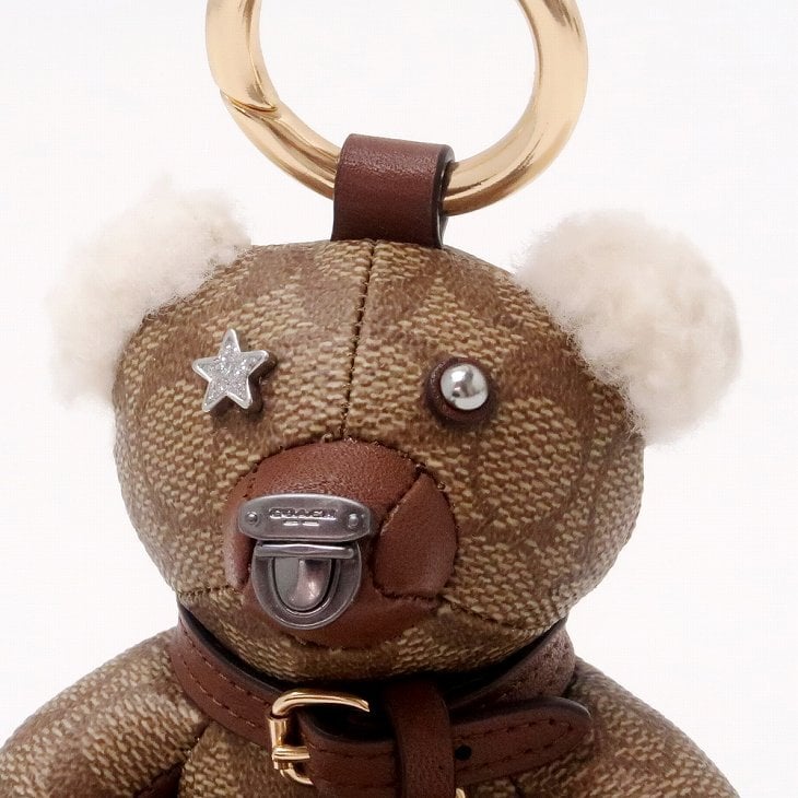 コーチ COACH キーホルダー レディース キーリング バッグチャーム