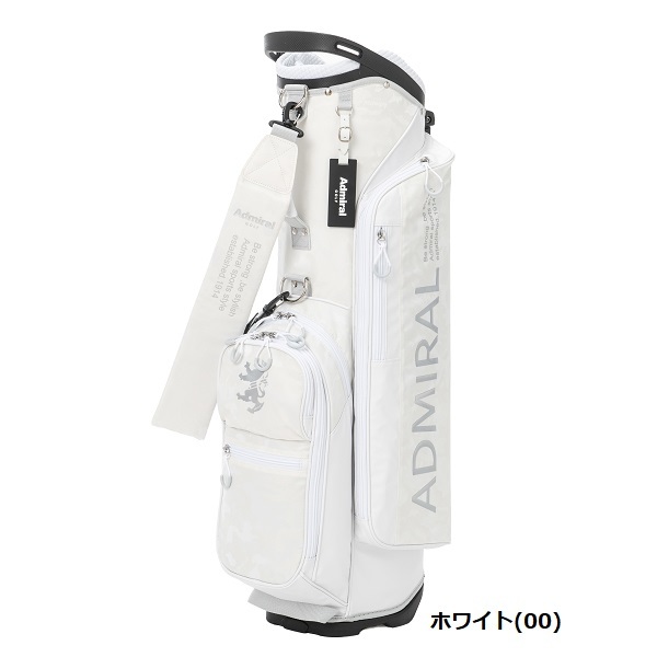 アドミラル ゴルフ キャディバッグ ジャガード スタンド式キャディ
