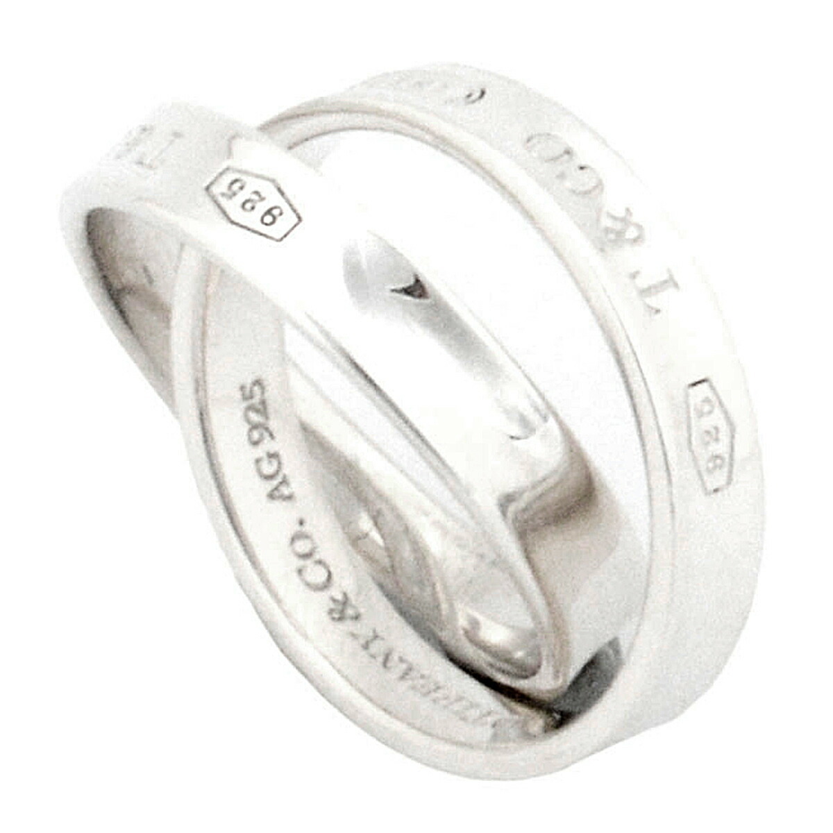 ティファニー 1837 インターロッキング サークル リング 指輪 シルバー