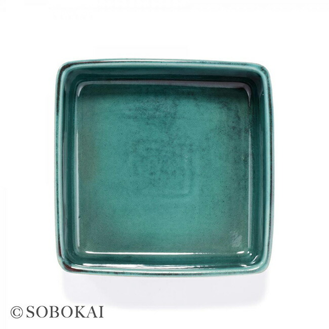 SOBOKAI ソボカイ トルコ青釉 角お重 身[お正月 おせち お節