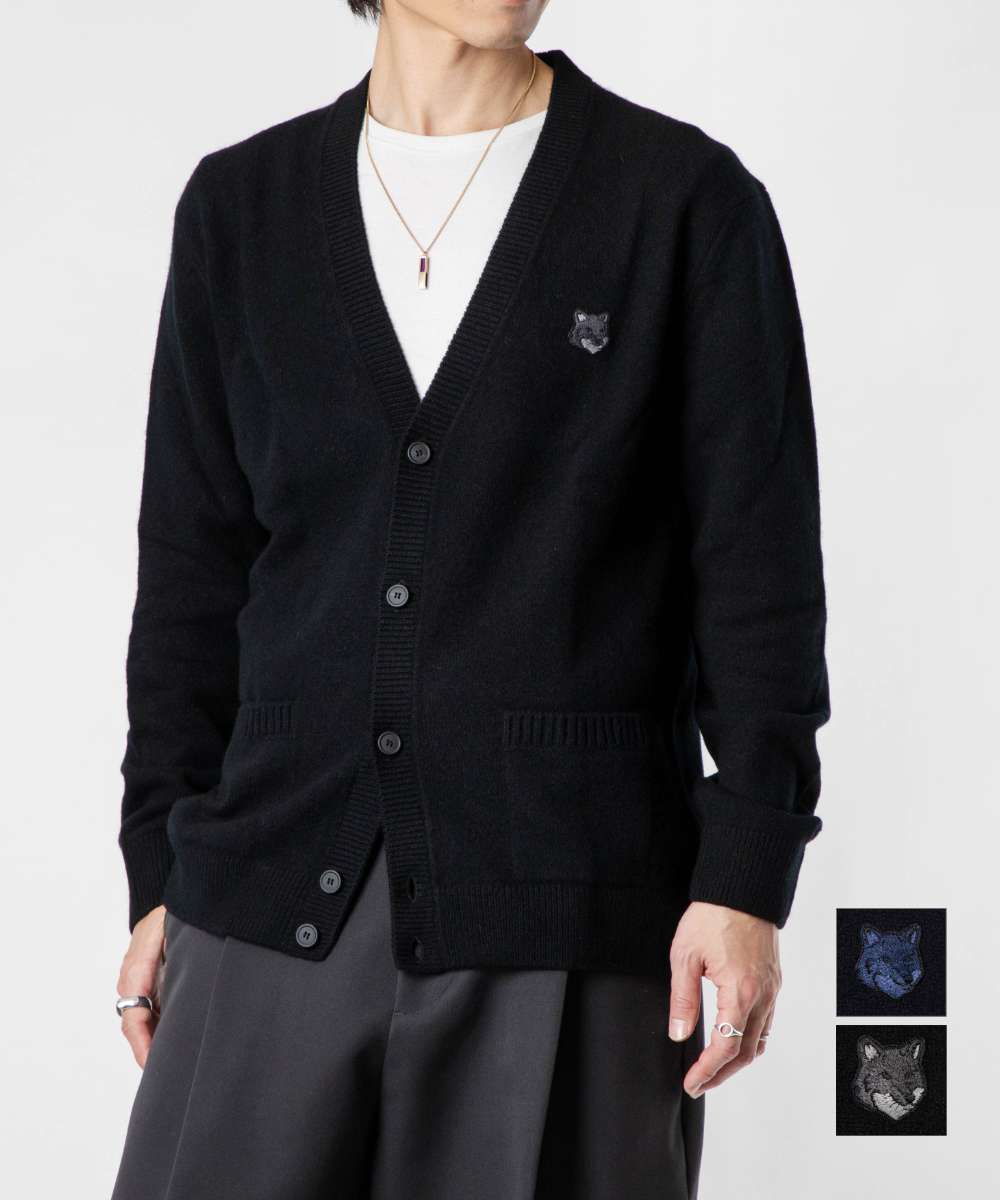 メゾンキツネ MAISON KITSUNE NM00506KT1006 カーディガン BOLD FOX