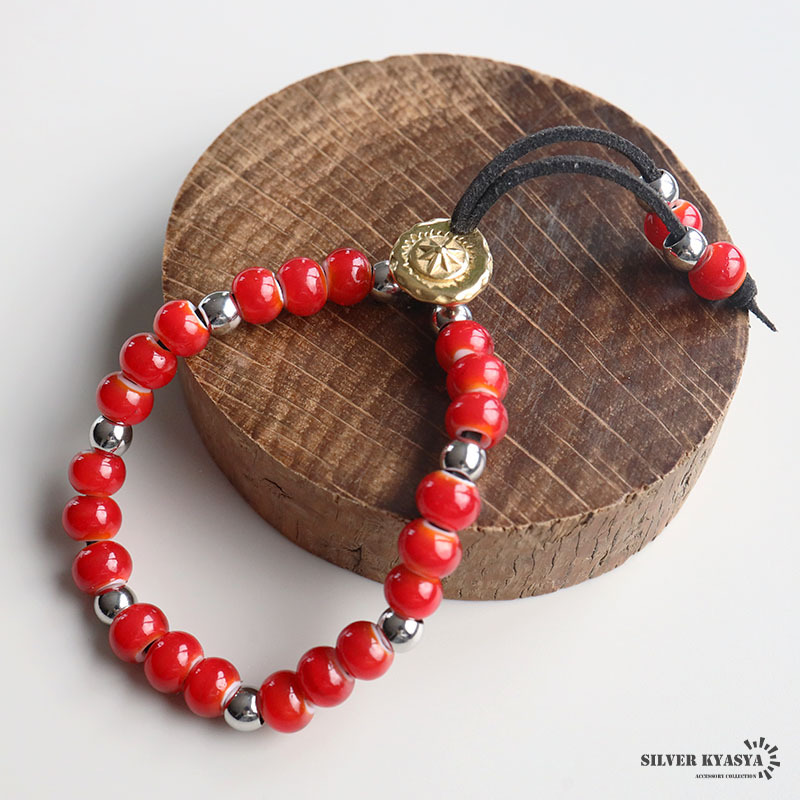 インディアンジュエリー ビーズブレスレット イーグルブレスレット