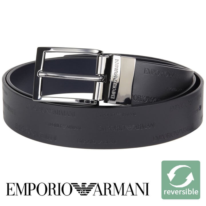 エンポリオアルマーニ メンズベルト リバーシブル EMPORIO ARMANI