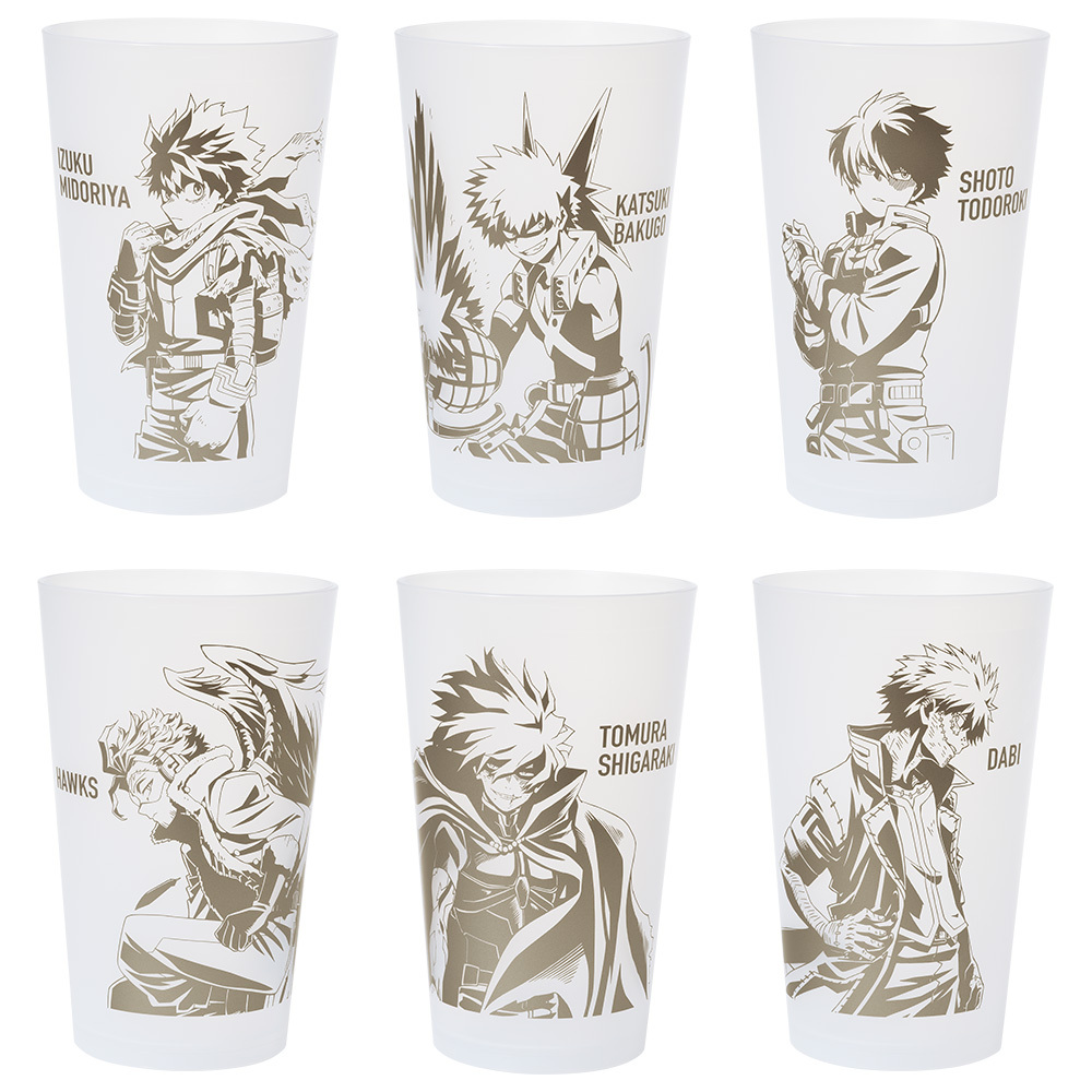 H賞 ビジュアルタンブラー 6種類セット/一番くじ 僕のヒーロー