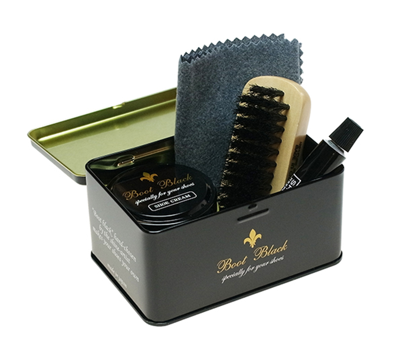 コロンブス公式】 「スプリッツァーセット」 靴クリーム ブラシ