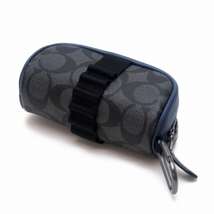 コーチ COACH ゴルフポーチ メンズ ボール セット カラビナ レディース