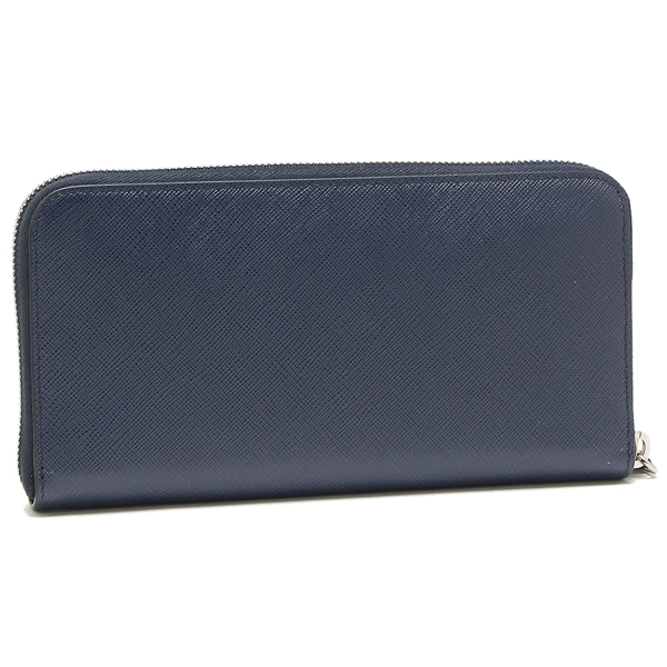 プラダ 長財布 サフィアーノ ネイビー メンズ PRADA 2ML317 QME F0216