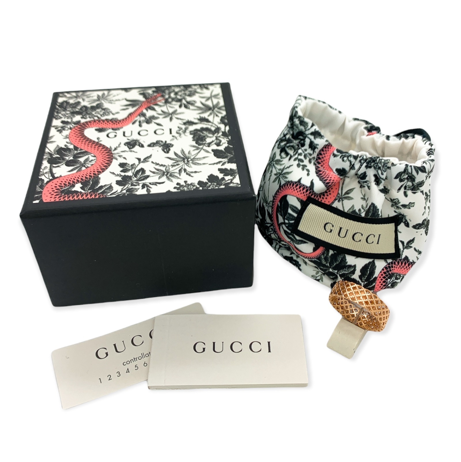 新品 GUCCI グッチ リング 指輪 DIAMANTISSIMA ディアマンティッシマ