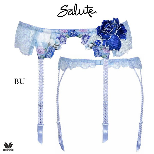 ワコール サルート 60G ガーターベルト GTJ660 M - 【ジュネワコー