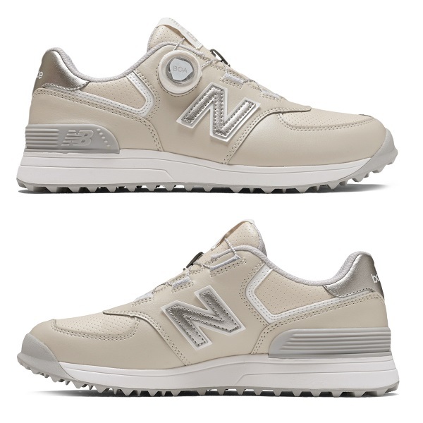 ニューバランス ゴルフシューズ 574 v4 SL BOA(R) WG574BB4 スパイク