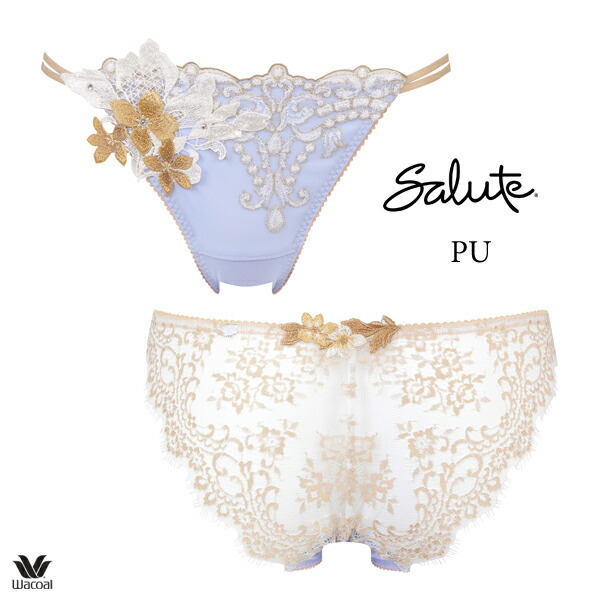 ワコール サルート 02G ショーツ PTJ702 M・L ハイレッグ(ノーマル