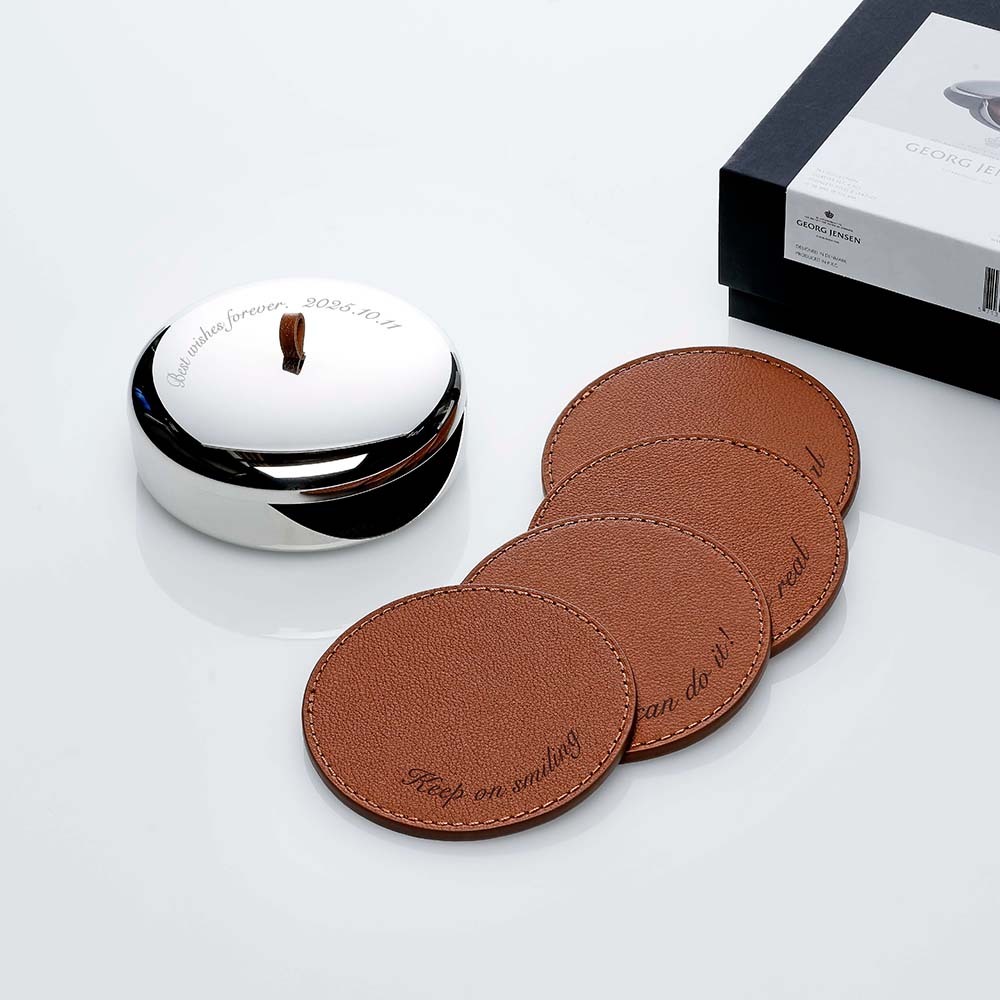 GEORG JENSEN ジョージ・ジェンセン スカイ コースター 4枚 セット 名