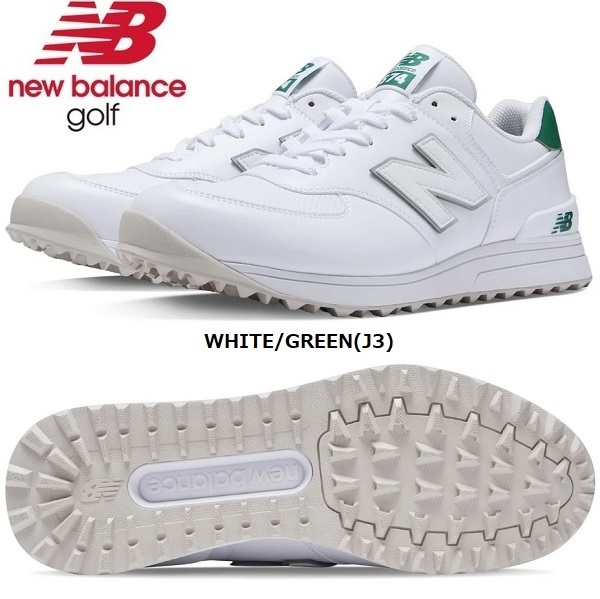 ニューバランス ゴルフシューズ 574 v3 SL UGS574 J3 スパイクレス