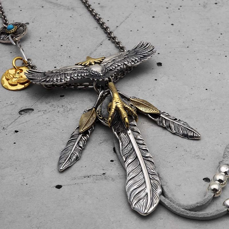 BFF ブランド イーグルネックレス メンズ ネックレス シルバー925