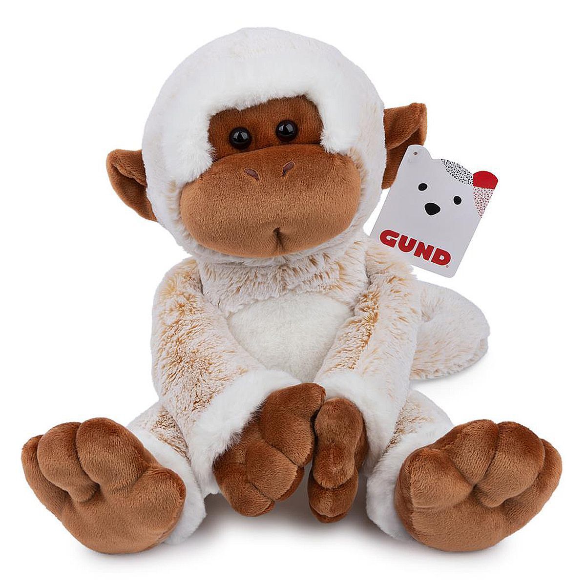 ガンド GUND ぬいぐるみ 人形 ティリー ザ モンキー 6066424 ホワイト