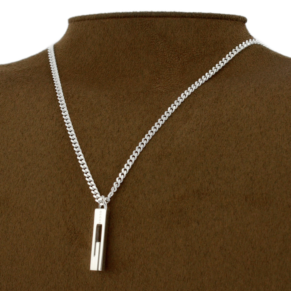 グッチ GUCCI Gモチーフ シルバー ネックレス ペンダント 225055 j8400