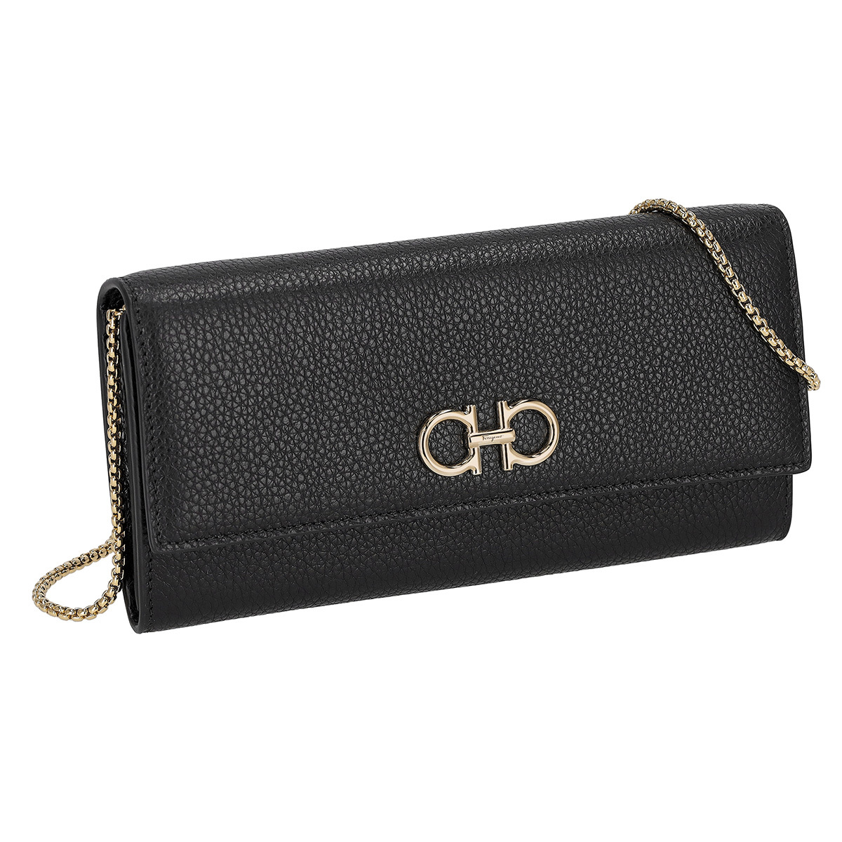 フェラガモ Ferragamo 財布 長財布 フラップ式長財布 かぶせ 小銭入れ