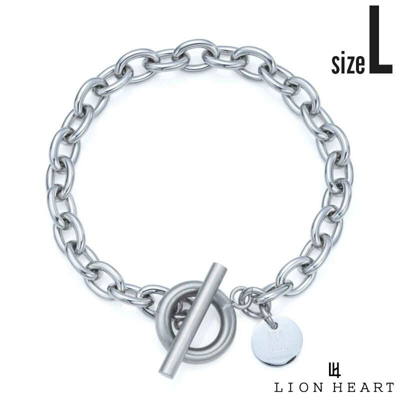 ライオンハート ヴァリアスチェーンブレスレット サージカルステンレス