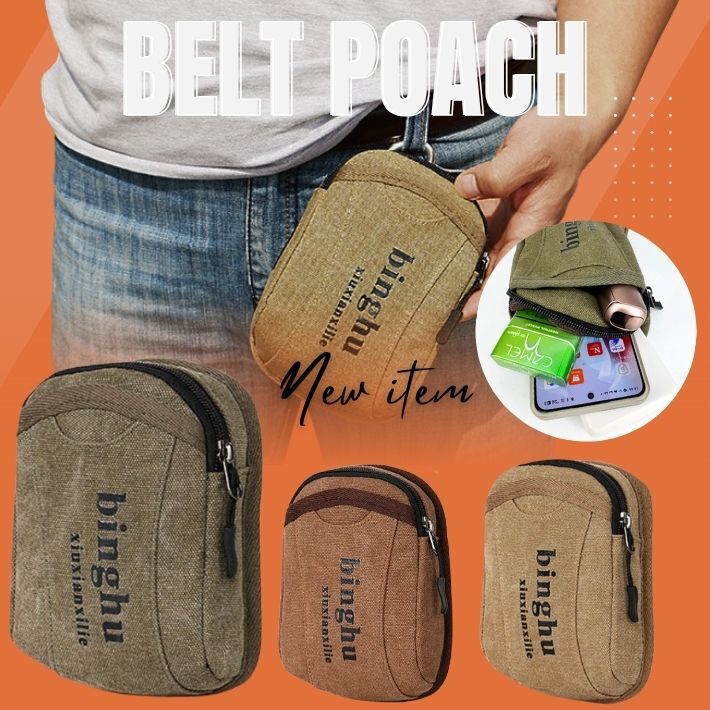 ゴルフ ポーチ ラウンドポーチ ベルトポーチ スマホポーチ ボール