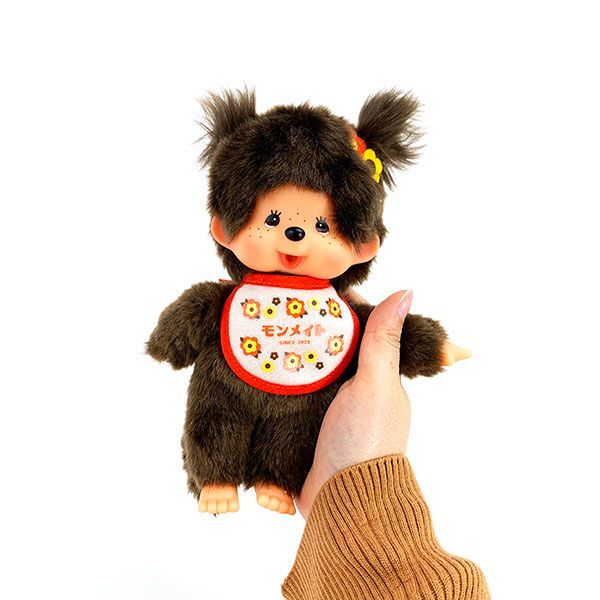 モンメイト オレンジ モンチッチ ぬいぐるみ S 女の子 マスコット 人形