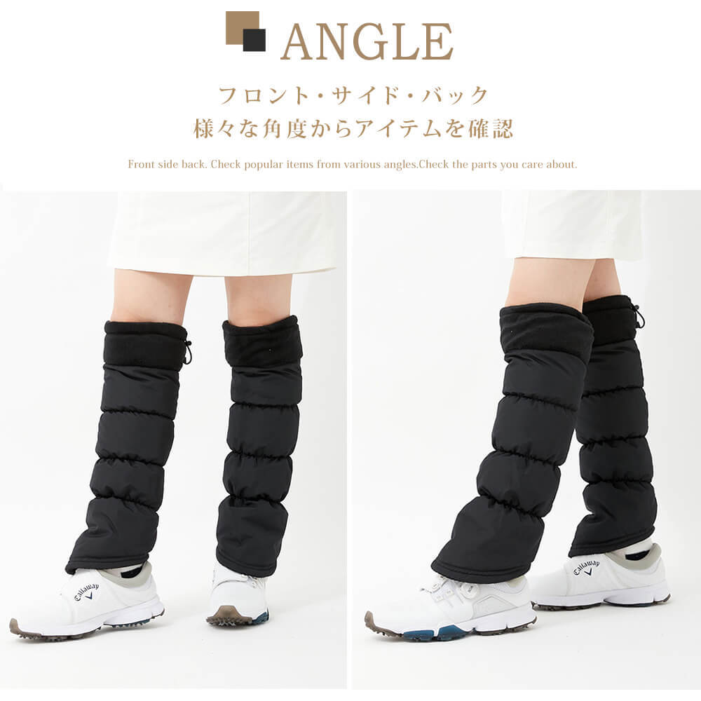 marie claire GOLF マリクレール ゴルフウェア レッグウォーマー