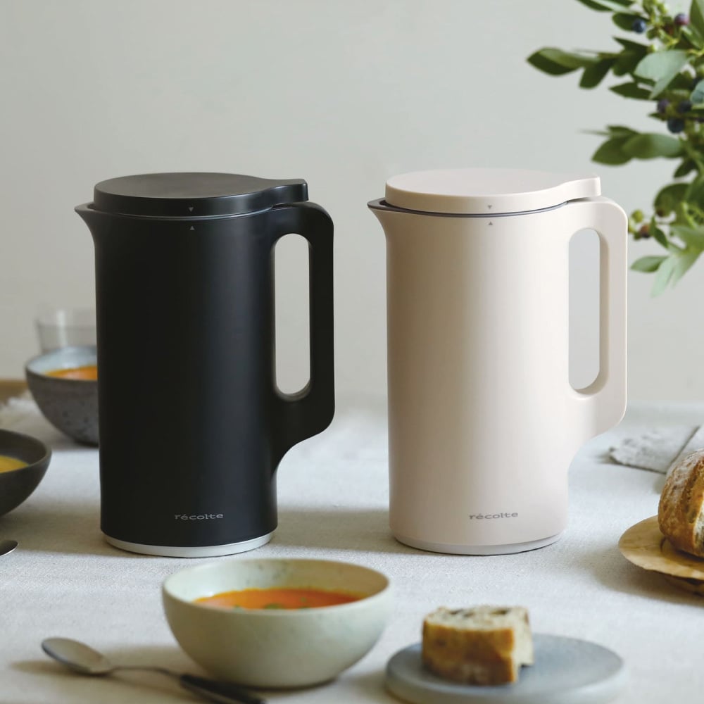 recolte レコルト 自動調理ポット クリームホワイト ナチュラル