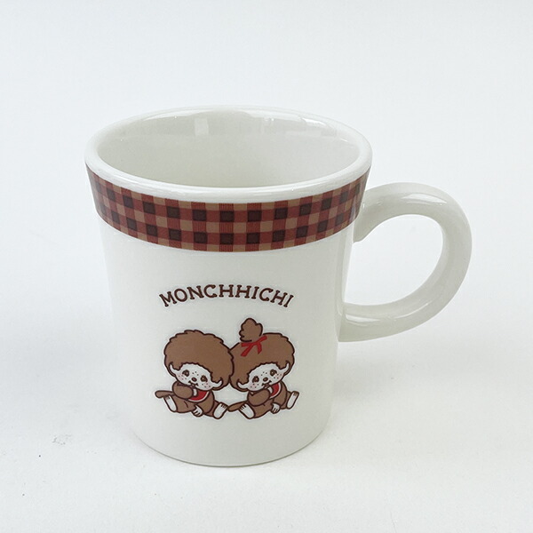 モンチッチ マグ マグカップ コップ 260ml 食器 キッチン チェック