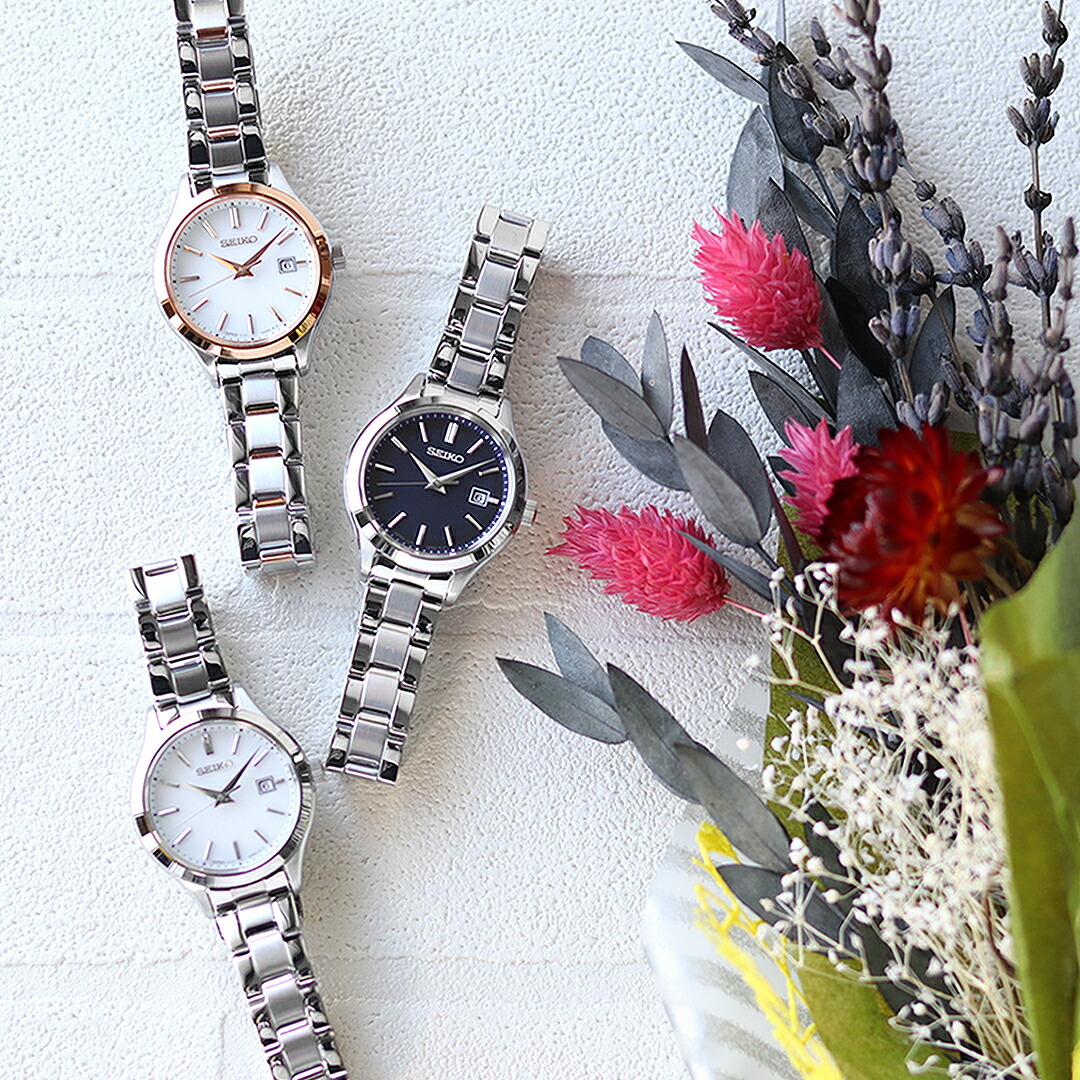 セイコーセレクション 腕時計 ブランド ソーラー レディース SEIKO